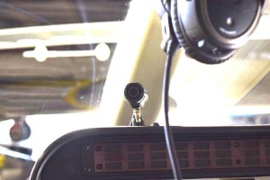 HDX mounted on the dash of a Bell 407
