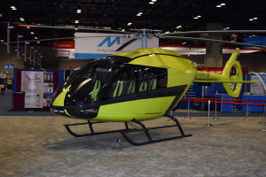 Marenco-Swisshelicopter SKYe-SH09 Taken by Rugged Video at Heli-Expo 2015 All rights reserved.