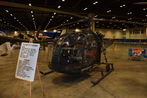 Alouette-II SA-318C Taken by Rugged Video at Heli-Expo 2015 All rights reserved.